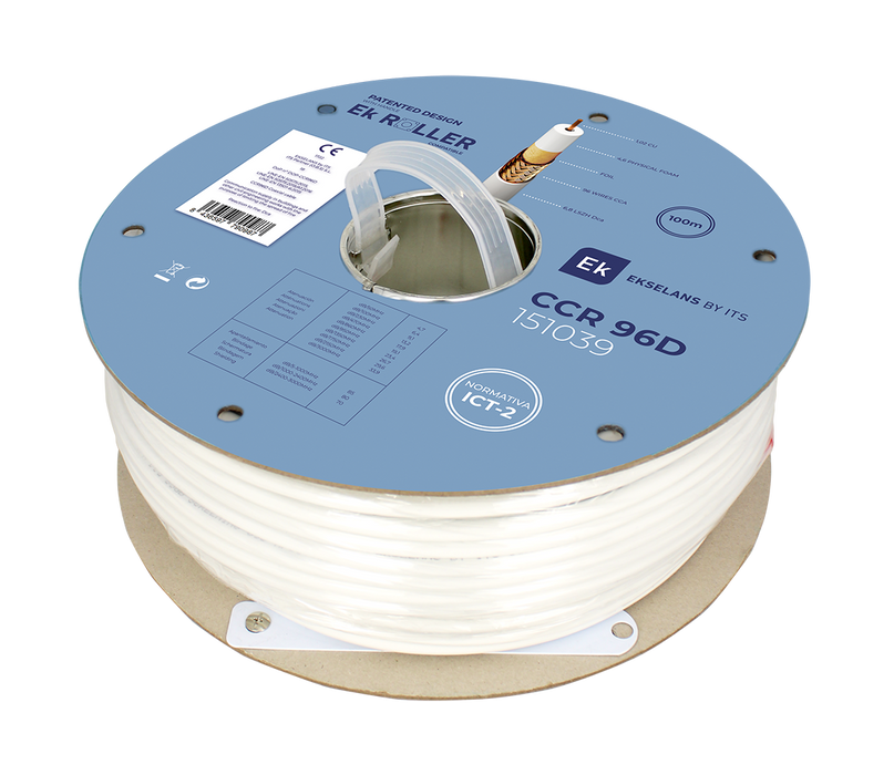 Cable coaxial -100mt- CCR 96D