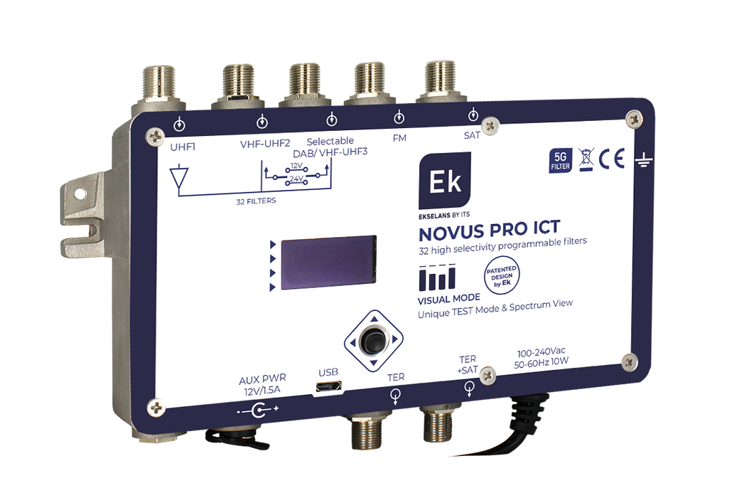 Ampilficador Programable - NOVUS PRO ICT