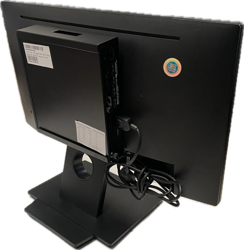 Todo en Uno - Dell Optiplex Micro 3050 + Monitor Dell E2016H GRADO B
