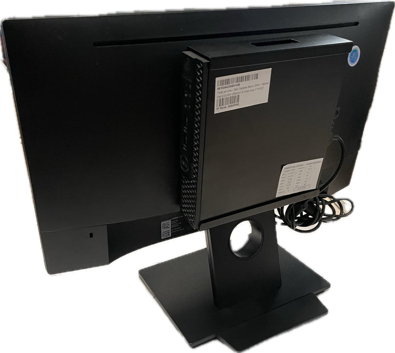 Todo en Uno - Dell Optiplex Micro 3050 + Monitor Dell E2016H GRADO B