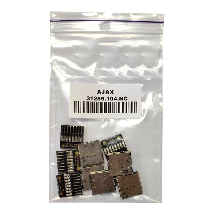 Ajax SIM slot (10pcs) para HUB, HUB 2, HUB 2 PLUS